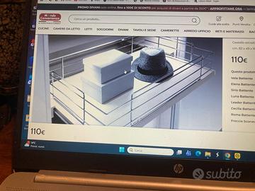 cestello estraibile per armadio Mondo Convenienza