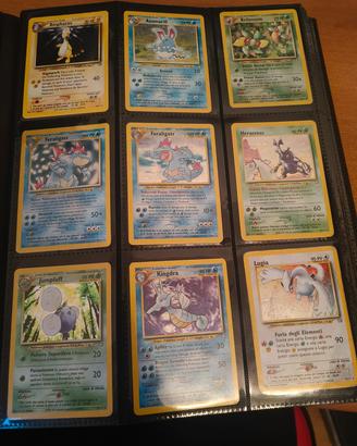 Pokémon set neo genesis holo completo 