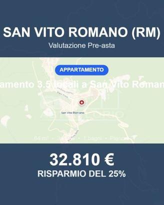 Immobile in asta di 64 m² a San Vito Romano