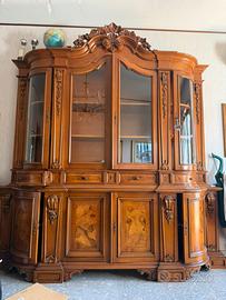 Cristalleria  artigianale in vetro e  legno