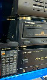 Componenti hi fi Technics e Pioneer