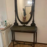 Consolle con specchiera vintage