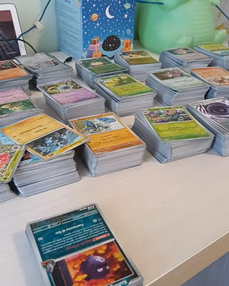lotto 500 carte Pokemon Italiane originali nuove 