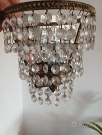 Applique o piccolo lampadario vintage punto luce