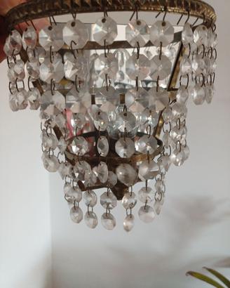 Applique o piccolo lampadario vintage punto luce