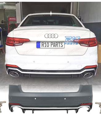 PARAURTI POSTERIORE PER AUDI A4 B9 SEDAN 16-