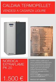 CALDAIA A PELLET  pari al nuovo