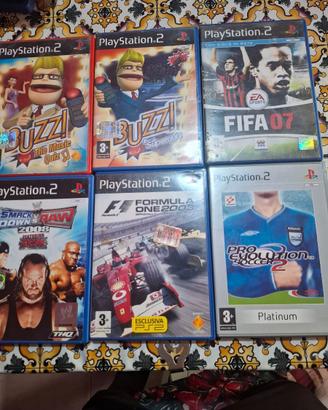 Lotto giochi ps2 playstation 2 sony