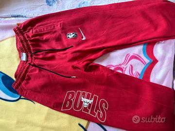 Pantaloni tuta Nike NBA Chicago Bulls rossi