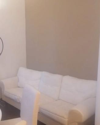 divano Ikea a 3 posti bianco