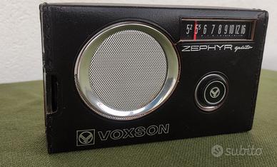 Zephyr Voxson Quinto radio portatile AM  anni 60