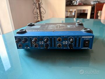 Samson C-Que 8 Amplificatore Cuffie 4 Canali Home