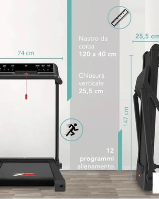 Tapis Roulant PIEGHEVOLE