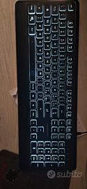 tastiera retroilluminata usb 