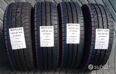 4 gomme 195 60 16c gt radical a420