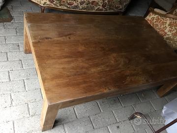 Tavolino salotto in Tek