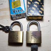 lucchetti Ferrovie anni 80