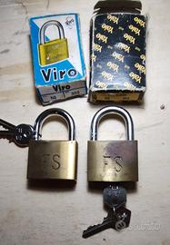 lucchetti Ferrovie anni 80