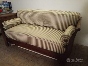 Sofà antico vintage divano,  antichità.