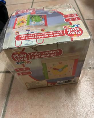 Gioco cubo creativo per bambini