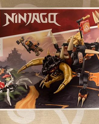 Lego 71782 Ninjago Drago di terra di Cole Evolutio