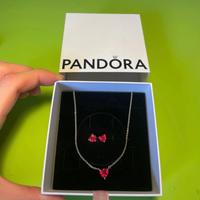 Set Orecchini/collana Pandora