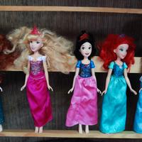lotto 1 bambole principesse Disney no barbie