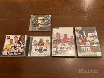 Fifa 2003 / 2004 / 2005 / 2007 + motogp 2