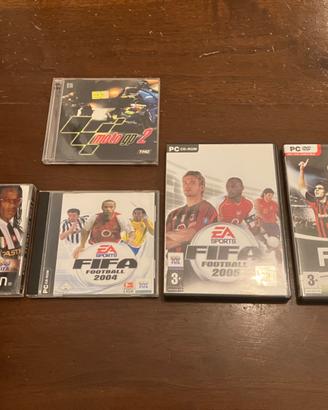 Fifa 2003 / 2004 / 2005 / 2007 + motogp 2