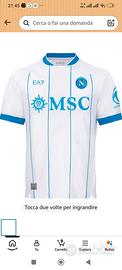 SSC Napoli Maglia Gara Away Authentic