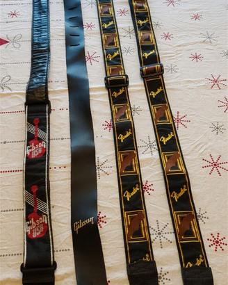 tracolla per chitarra elettrica fender e gibson