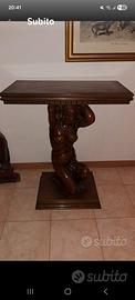 porta tv legno massiccio
