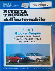 Manuale Officina RTA Fiat Tipo Tempra Diesel Tds