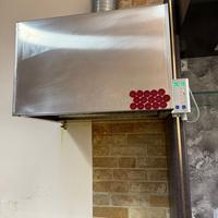 Cappa professionale bar puglia inox