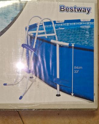Bestway Piscina Rettangolare Steel Pro 300X201X66