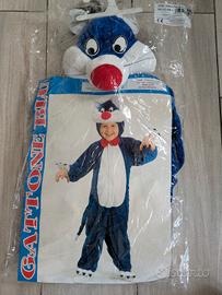 costume gatto blu