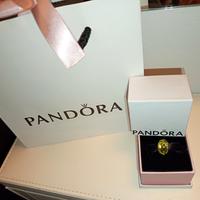 CHARM COMPATIBILE GIALLO LUCENTE SFACCETTATO 