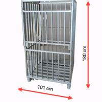 gabbie in acciaio inox