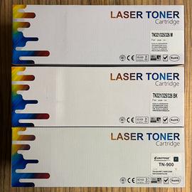 3 Toner TN-900 compatibile con toner Brother