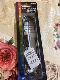 Striscia led rgb multicolor per tv o gaming