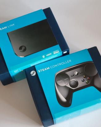 Steam Controller + Steam Link - aperti mai usati