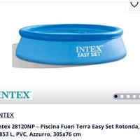piscina intex fuori terra tonda