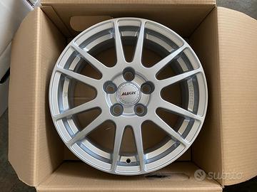 4 cerchi in lega da 16 ALUTEC MONSTR SILVER