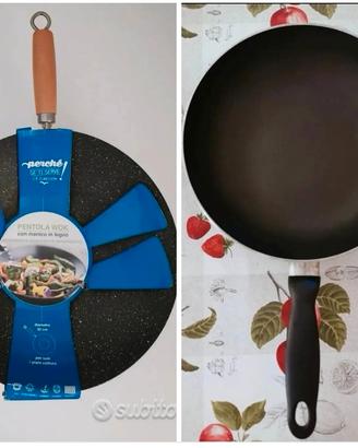 Padelle Wok NUOVE 