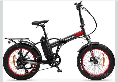 Bicicletta elettrica argento 