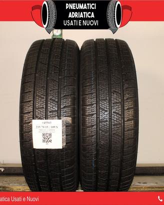 2 Gomme 215 70 R 15C Pirelli al 97% SPED GRATIS
