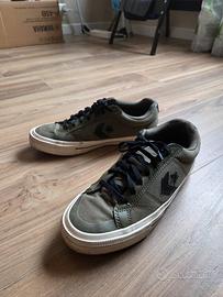 Converse colore verde militare 