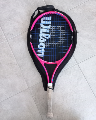 Racchetta tennis winsor burn junior 25 rosa