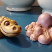 Coccodrillo e piovra thun originali incl.sped