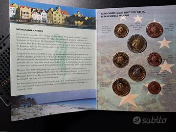 Set monete  Antille Olandesi collezionismo